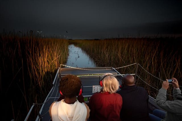 Night Time Airboat Tour